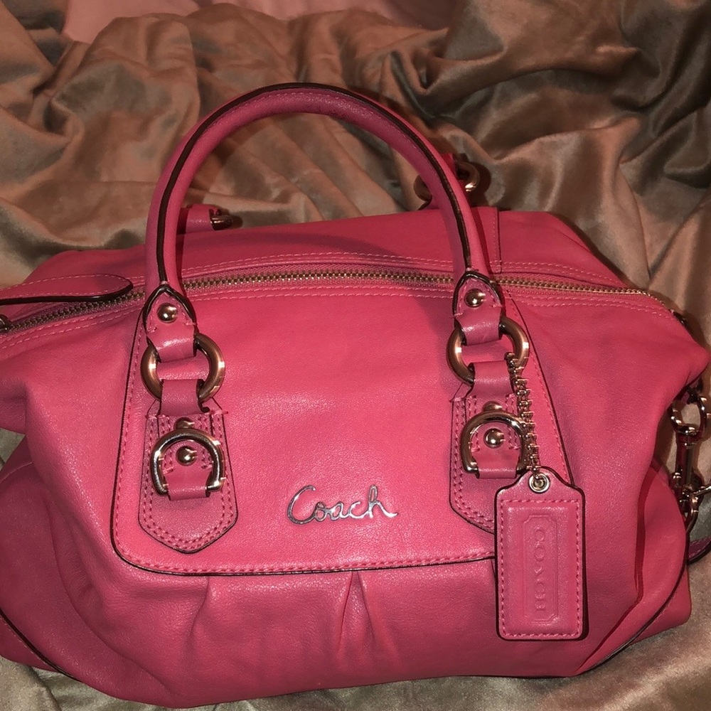 Pink Coach Satchel